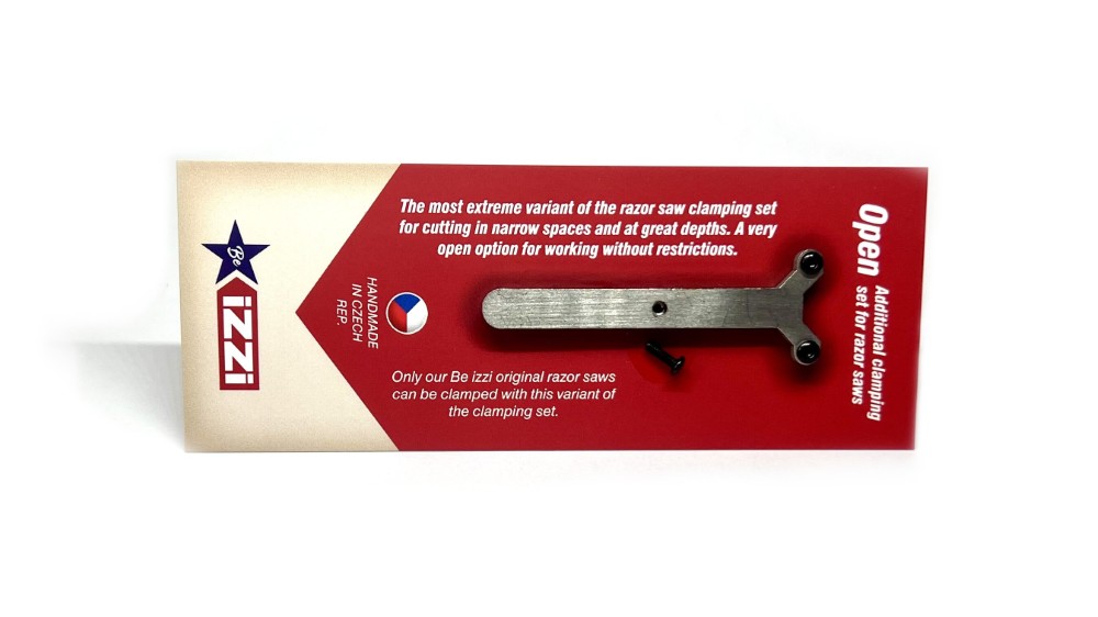 Be iZZi kiegészítő rögzítőkészlet nyitva